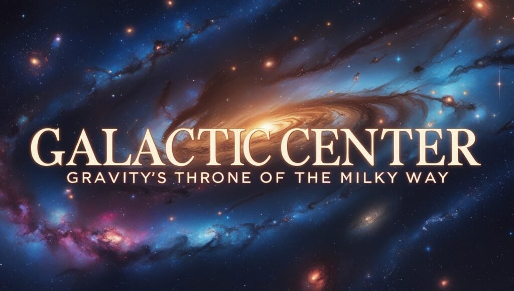 Galactic Center | Gravity’s Throne of the Milky Way