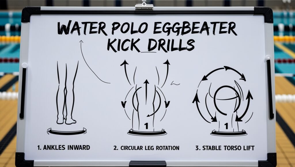 Water Polo Eggbeater Kick Drills